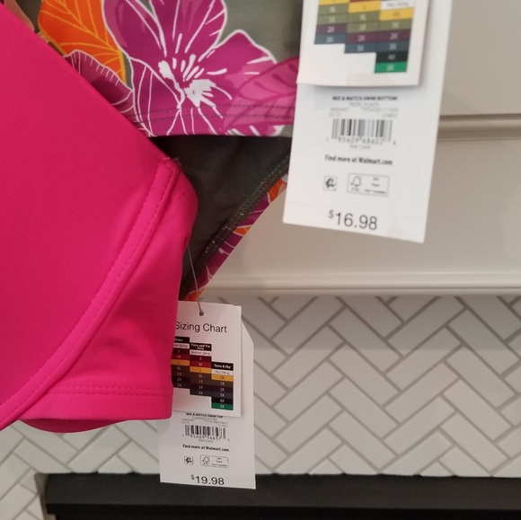 Time & Tru 2-pc Swim Suit, NWT, Size 3X - Picture 2 of 4